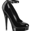 SULTRY-686 Pump | Black Patent -Coquettes Lingerie Store sultry 686 pump black patent pumps fabulicious black sexyshoescom