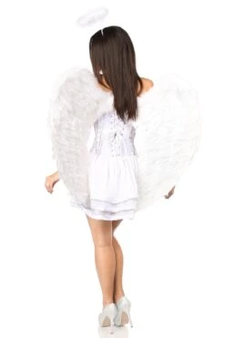 Top Drawer 3 Piece Sweet Angel Costume 9 Top Drawer 3 Piece Sweet Angel Costume -Coquettes Lingerie Store top drawer 3 piece sweet angel costume costume corsets daisy corsets sexyshoescom 4